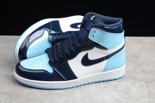 Jordan CD0461-401 OG High Patent UNC Retro 1 Air 0820
